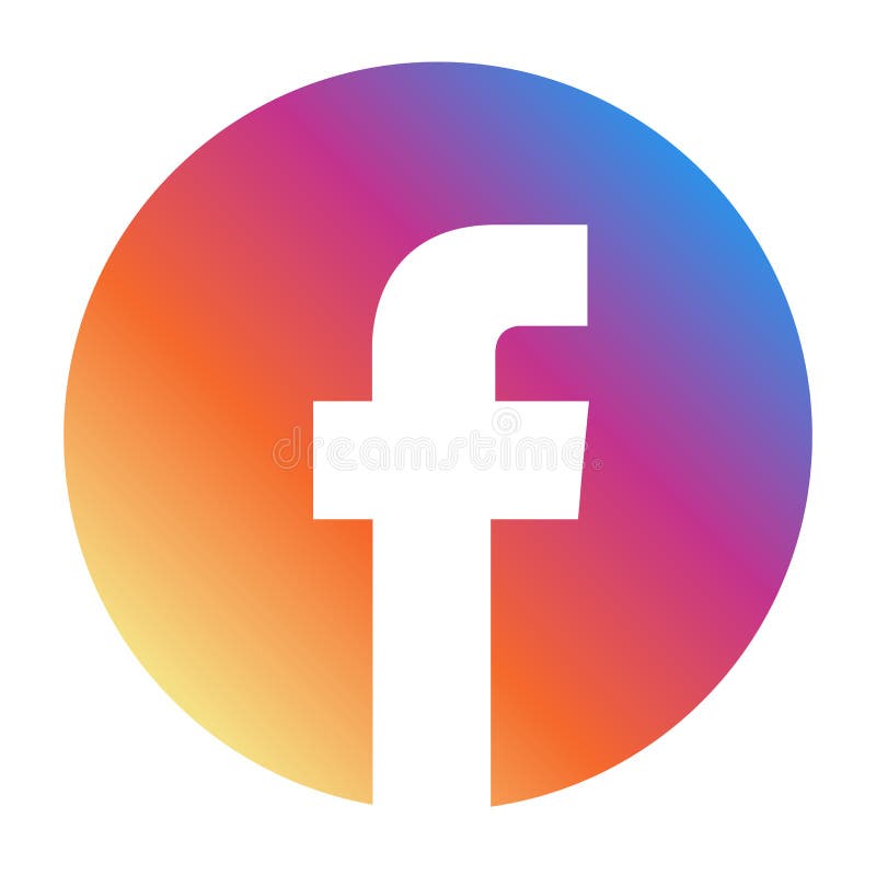 Facebook Icon Popular Social Media Logo Icon Facebook Element Vector On White Background Editorial Image Illustration Of Element Community