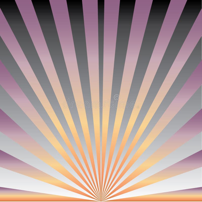 Sun beams pattern stock illustration vector illustration