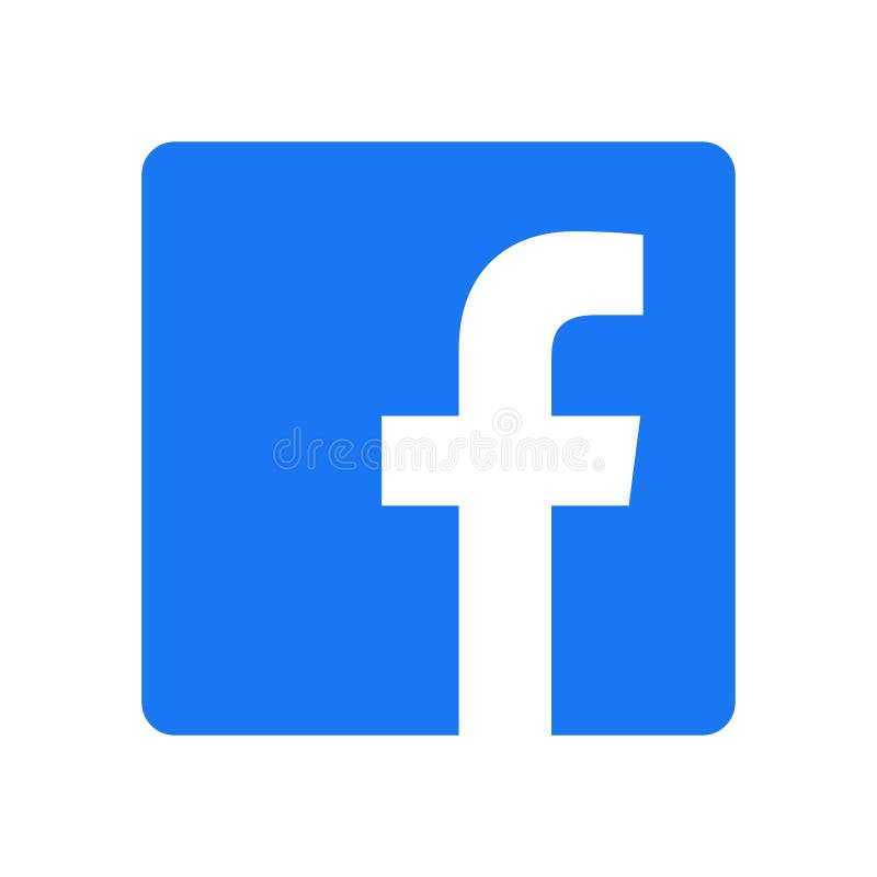 Facebook Logo Vector Original Latest Blue Color Isolated F Icon For Web Page Mobile App Or Print Materials Transparent Editorial Image Illustration Of Flat Emblem