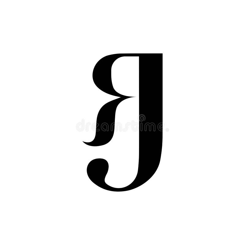 Creative Abstract Letter Rj Logo Design. Linked Letter Jr Logo Design ...