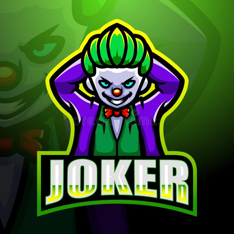 Joker Esport Logo Mascot Design Stock Illustrations – 87 Joker Esport ...