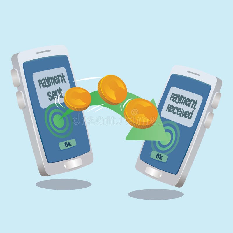 Mobile digital transaction icon. money transfer illustration. 3d, three dimentional drawing cartoon style toy like illustration