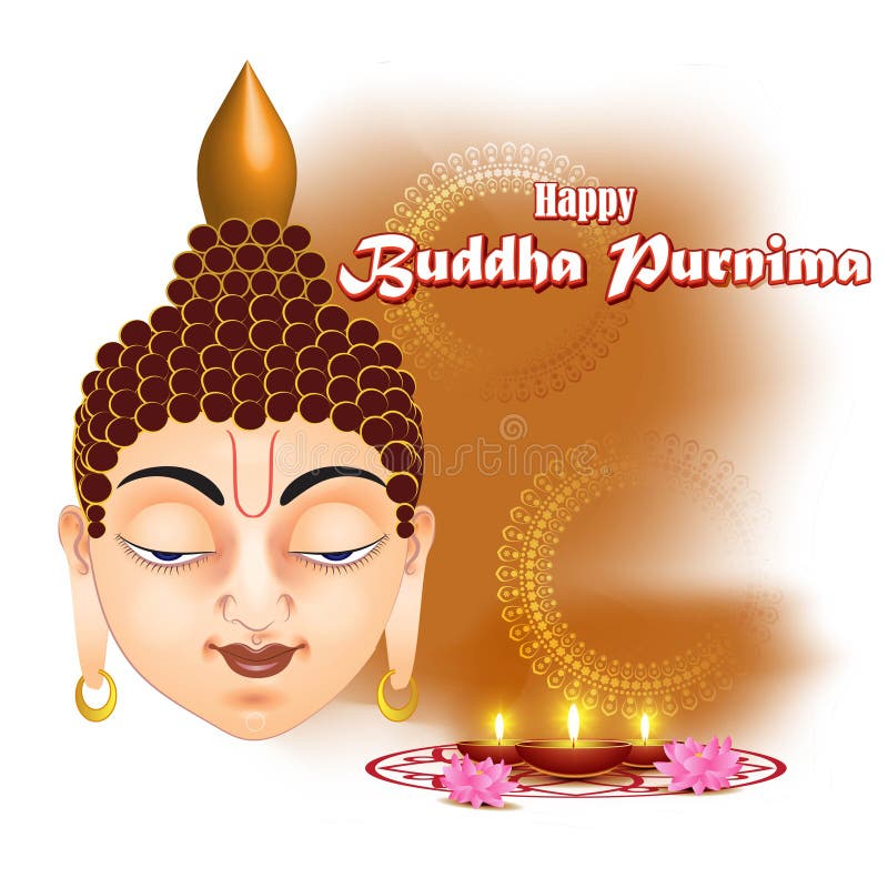Vector Illustration of Happy Buddha Purnima Concept Banner. Stock Vector - Illustration of happy, birth: 211206889 Vector Illustration of Happy Buddha Purnima Concept Banner. Stock Vector - Illustration of happy, birth: 211206889