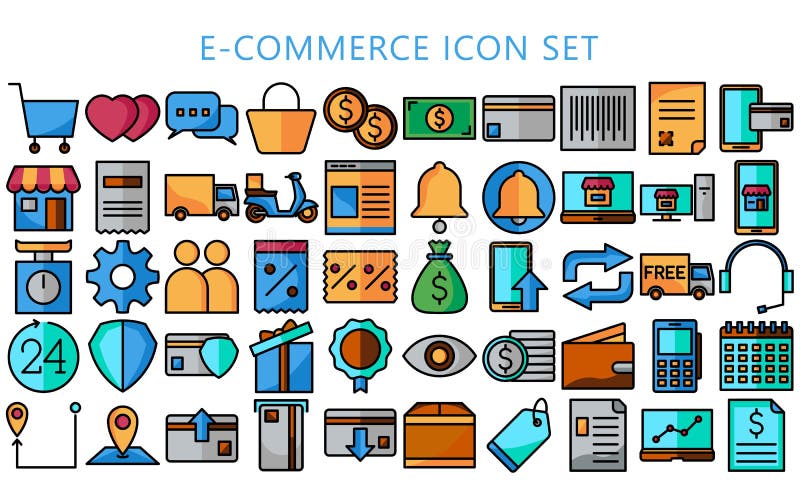 E-commerce Icons giúp cho việc thiết kế website của bạn trở nên chuyên nghiệp và hấp dẫn hơn. Với các biểu tượng tiện ích này, bạn có thể dễ dàng đưa ra thông tin cho khách hàng về các tính năng và tiện ích mà trang web của bạn cung cấp. Hãy xem hình ảnh liên quan để tìm hiểu thêm về các biểu tượng tiện ích này.