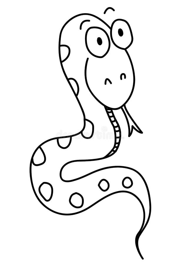 Cartoon Snake Reptile Top View Stock Illustrations – 20 Cartoon Snake ...