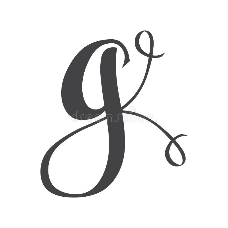 Alphabet Letters Initials Monogram Logo KG, GK, K and G Stock Vector ...