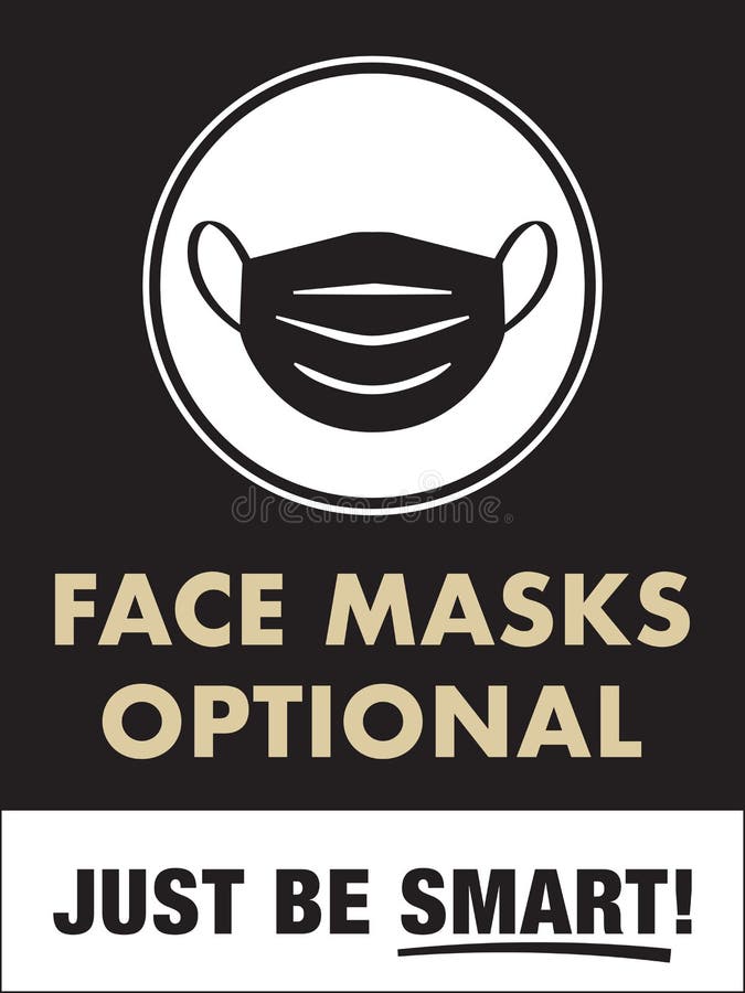 face-mask-optional-portrait-wall-sign