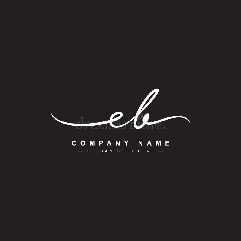 EB Monogram Logo Design By Vectorseller