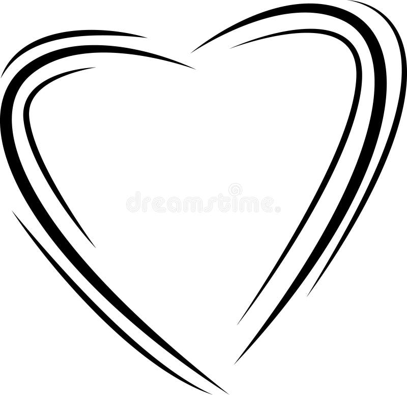Heart eps vector image with illustration file vector illustration.