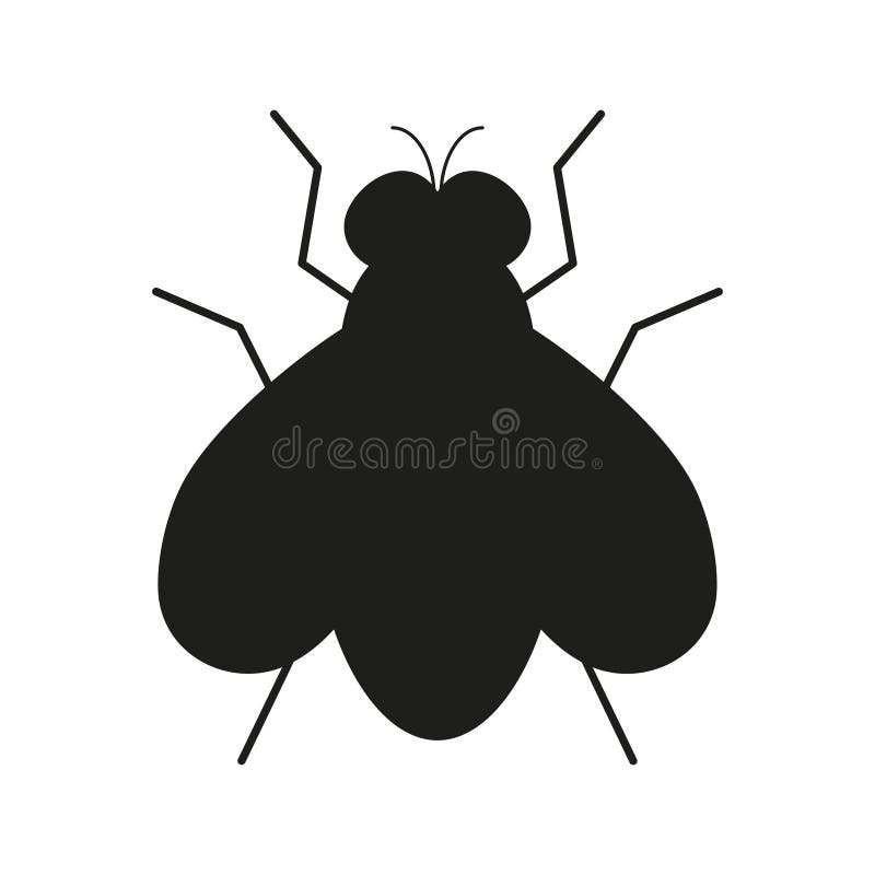 House Fly Clipart Black And White