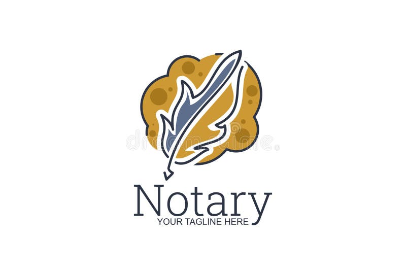 Notary Public Logo Vector Illustration Stock Illustrations 229 Notary Public Logo Vector