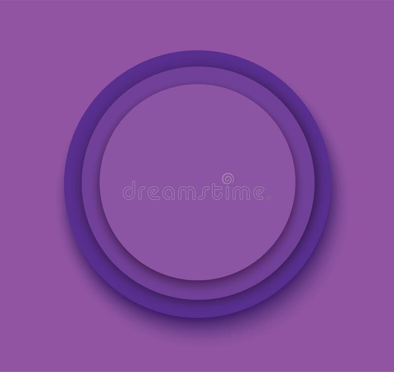 Purple circles background template vector vector illustration