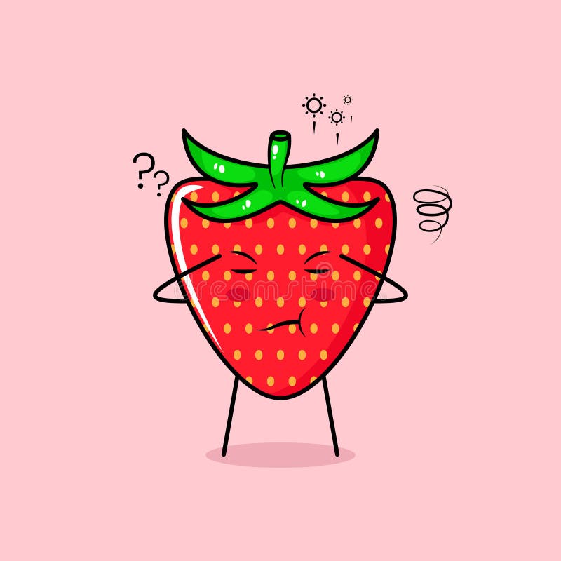Strawberry Head Stock Illustrations 950 Strawberry Head Stock