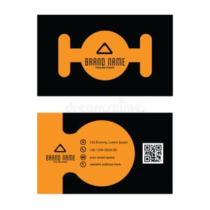 Professional Modern Printable Business Card Invitation Card Design 