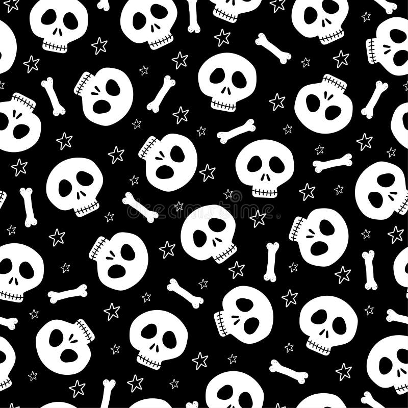 Skull Wallpaper Black White Stock Illustrations – 4,523 Skull Wallpaper  Black White Stock Illustrations, Vectors & Clipart - Dreamstime - Page 9