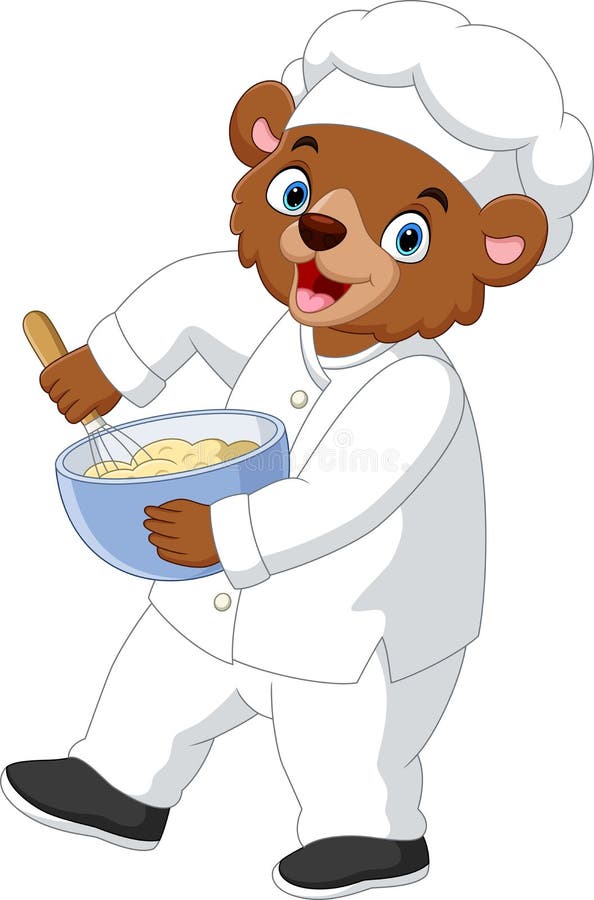 Cartoon Bear Chef Stock Illustrations 501 Cartoon Bear Chef Stock
