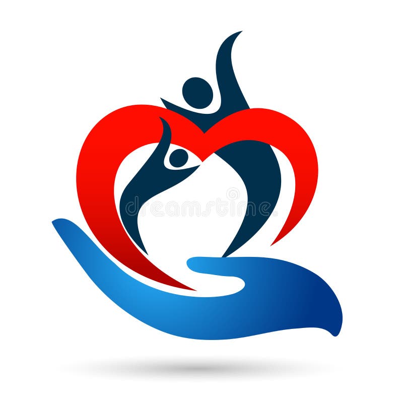 Heart Care Family Medical Cross Heart Health Care Home Family People