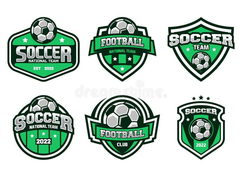 Football Logo with Eagle Illustration Vector Stock Vector ...
