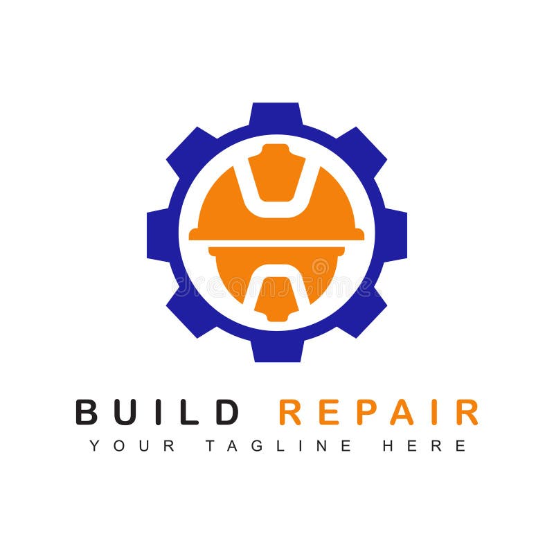 Construction Logo Template, Construction Industry Concept. Icon Vector