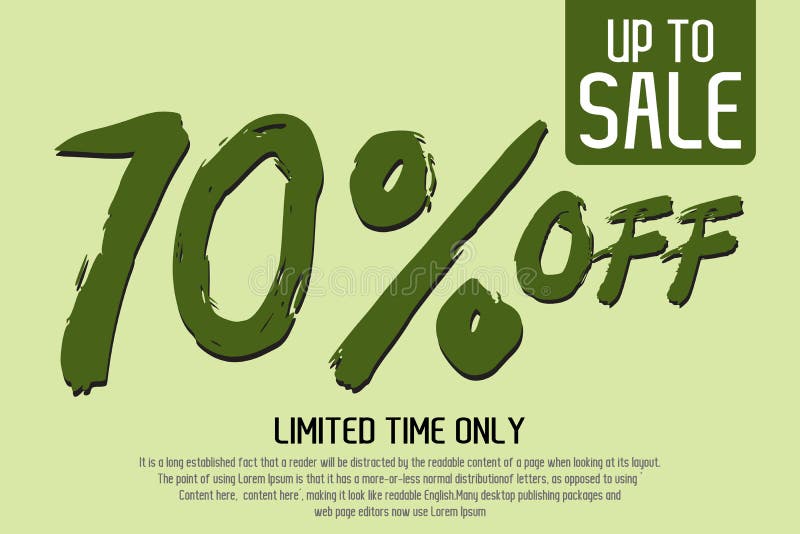 Discount With The Price Is 70 Percent Off This Is The Concept Stock discount-with-the-price-is-70-percent-off-this-is-the-concept-stock