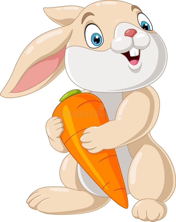 Cartoon Carrot Giving Thumbs Up Stock Vector - Illustration of good ...