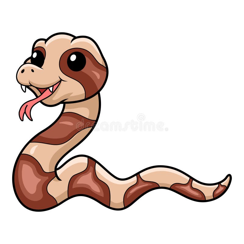 Copperhead Snake Head Drawing