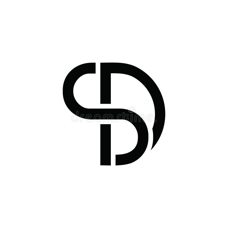 SD Logo, SD Monogram, Initial SD Logo, Letter SD Logo, Letter SD Icon