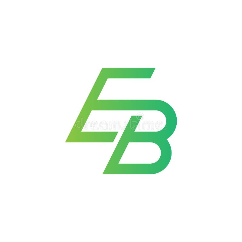 EB Monogram Logo Design By Vectorseller