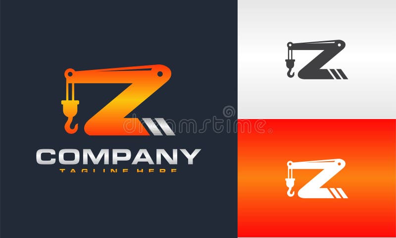 initial Z crane logo