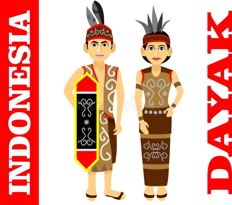 Indonesia Dayak Stock Illustrations – 148 Indonesia Dayak Stock ...