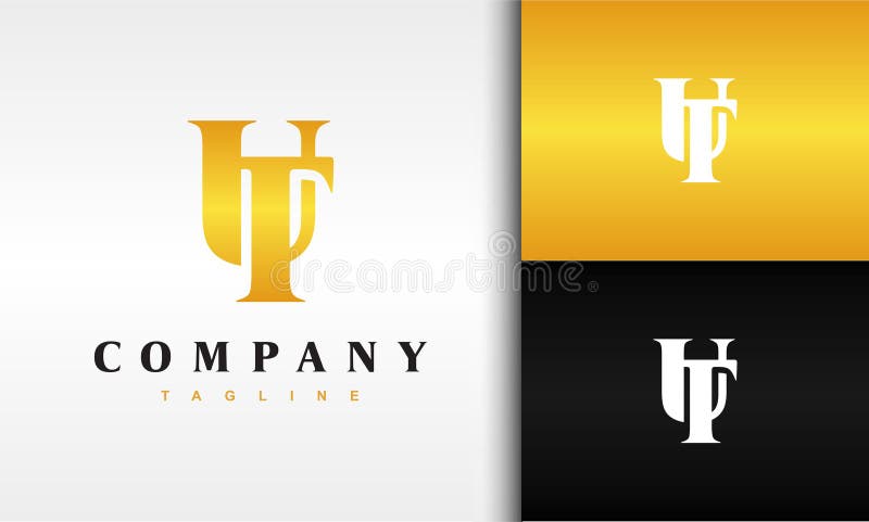 Monogram letter UT logo stock vector. Illustration of concept - 277029019