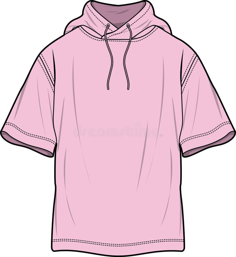 ADULTS UNISEX WEAR HOODIE VECTOR Stock Vector - Illustration of ...