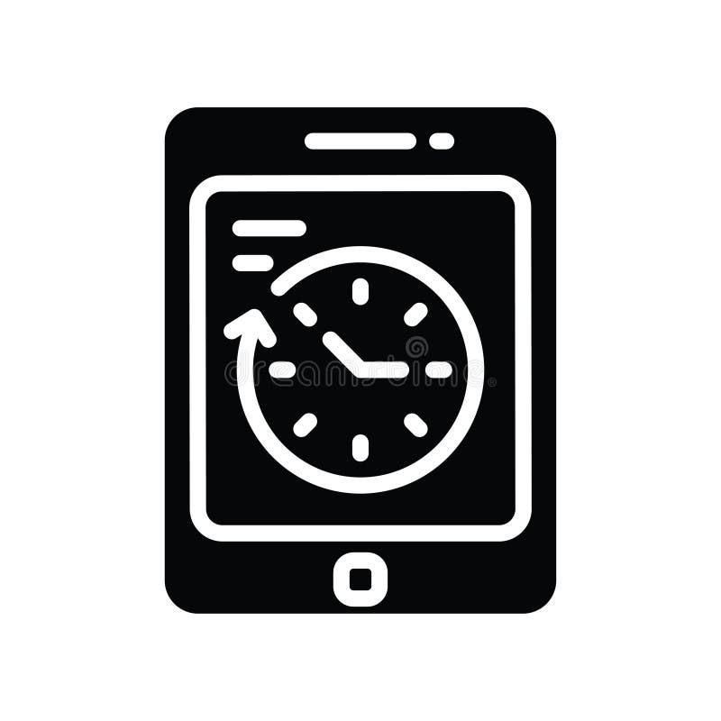 Backup Process vector solid Icon Design illustration. Product management Symbol on White background EPS 10 File vector illustration