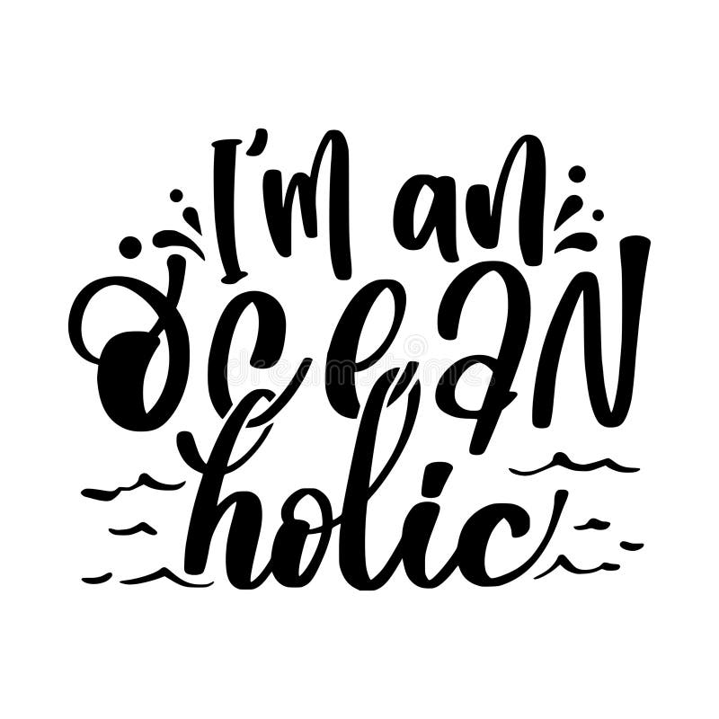 summer-vacation-and-trip-lettering-quotes-stock-vector-illustration