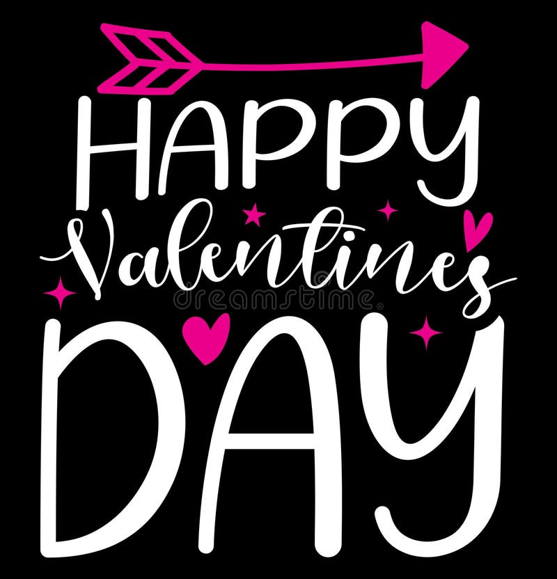 Happy Valentines Day Gift Quotes, Celebration Valentine Greeting Card Valentine S Gift Stock