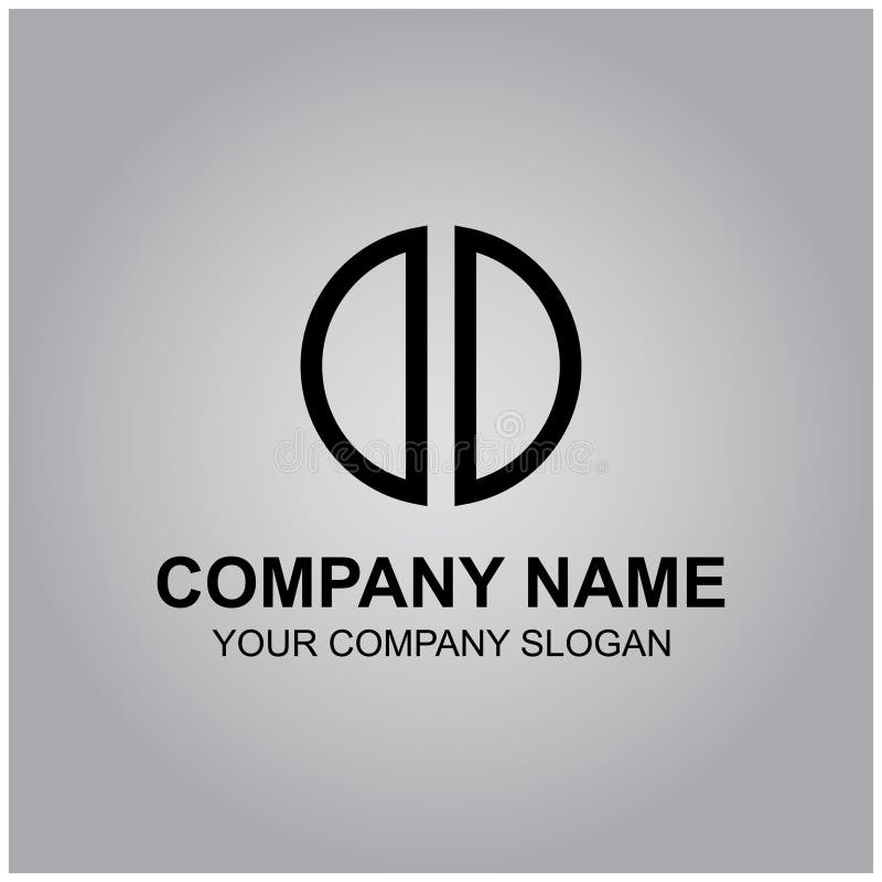 Alphabetical Logo Design And Typography Vector For Business And Company print-wf-logo-font-design-for-your-name-brand-and-product-stock-vector