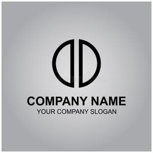 Alphabetical Logo Design And Typography Vector For Business And Company 