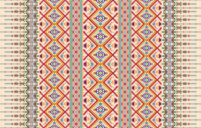 ethnic-monochrome-seamless-pattern-background-with-aztec-geometric
