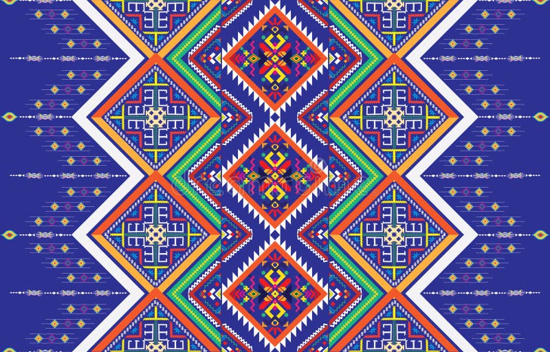 ethnic-monochrome-seamless-pattern-background-with-aztec-geometric