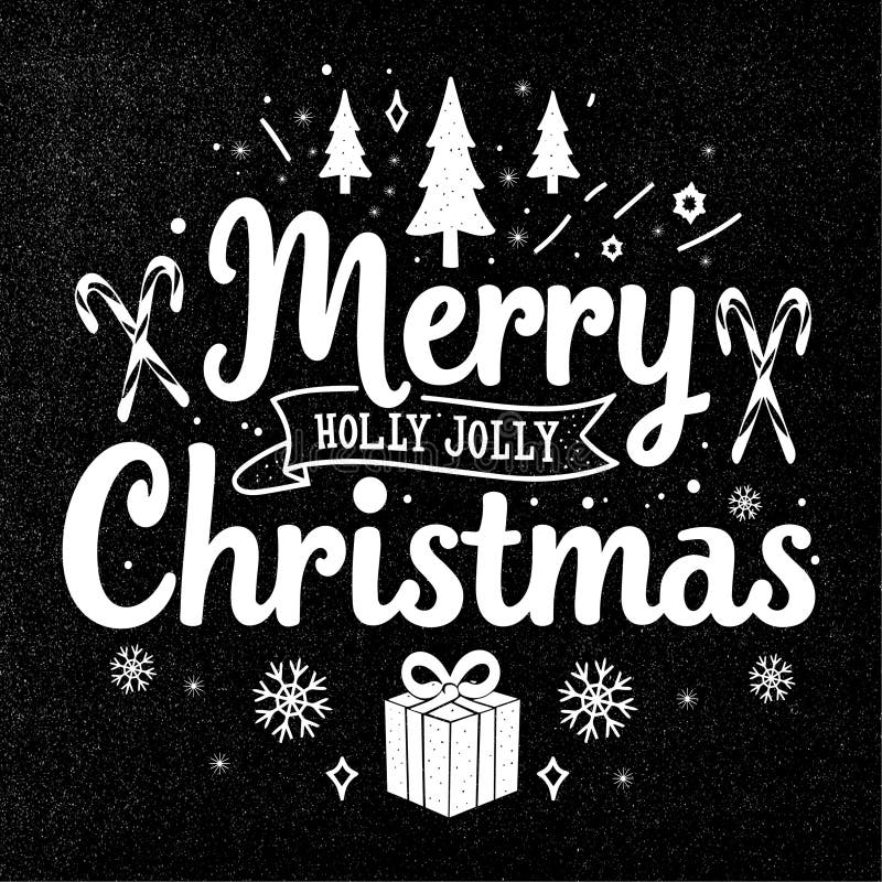 Perfect Christmas T-Shirt Vector Design with Holiday Elements, Happy New Year 2025 Vector Illustration with Christmas Decorations royalty free illustration
