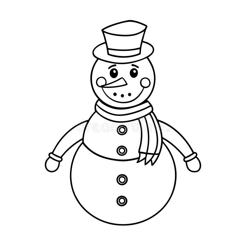 snowman-coloring-page-for-kids-festive-holiday-coloring-book