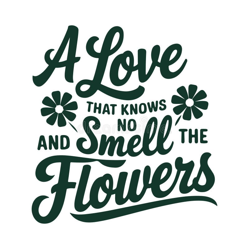 Love Typography Silhouette Vector Design stock illustration