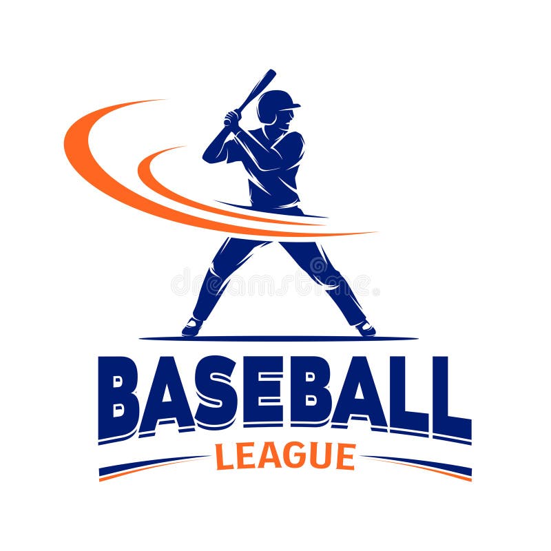 Baseball Logo Design. Sports Baseball Logo Design Vector royalty free illustration