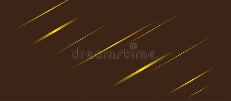 Diagonal gold lines on a dark brown background create a sleek, modern look. royalty free illustration