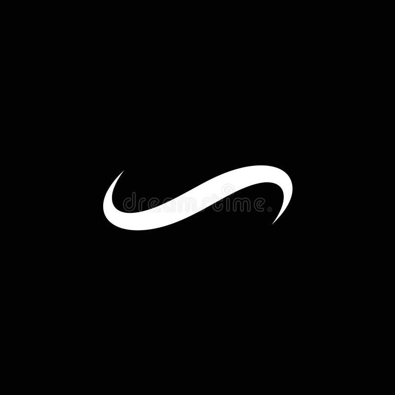 curved nike logo