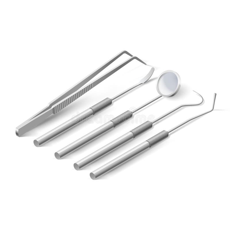 Dental Tools Isolated Royalty-Free Images, Stock Photos & Pictures