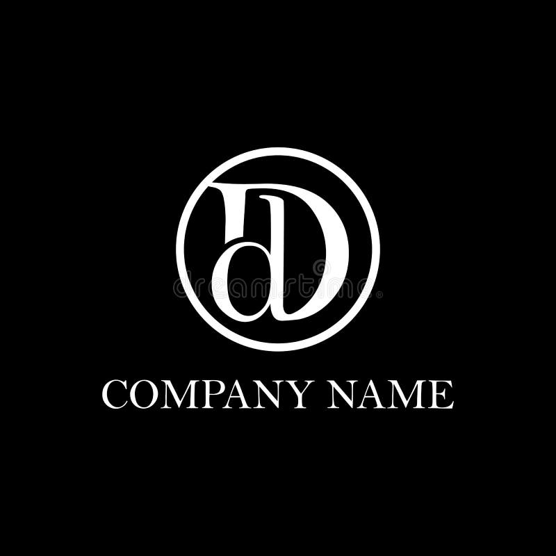 Abstract Letter DD Logo Design Vector. Stock Vector - Illustration of