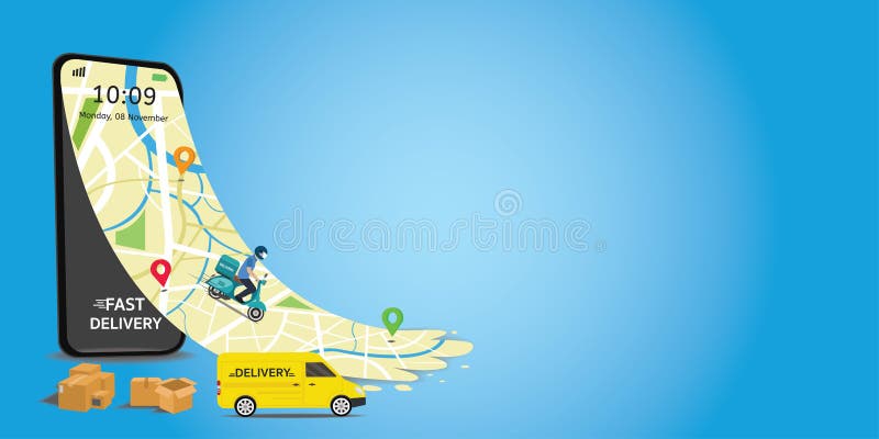 Print stock vector. Illustration of delivery, address 213784764
