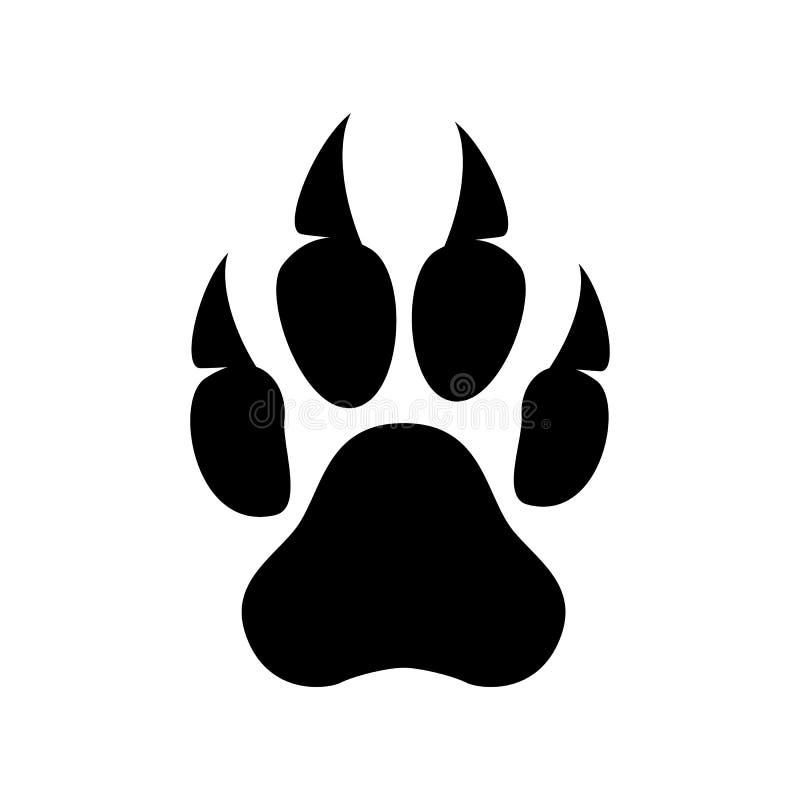 Lion Paw Prints Stock Illustrations – 124 Lion Paw Prints Stock ...