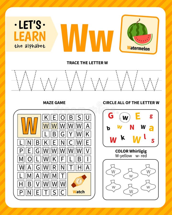 Kids learning material. vector illustration